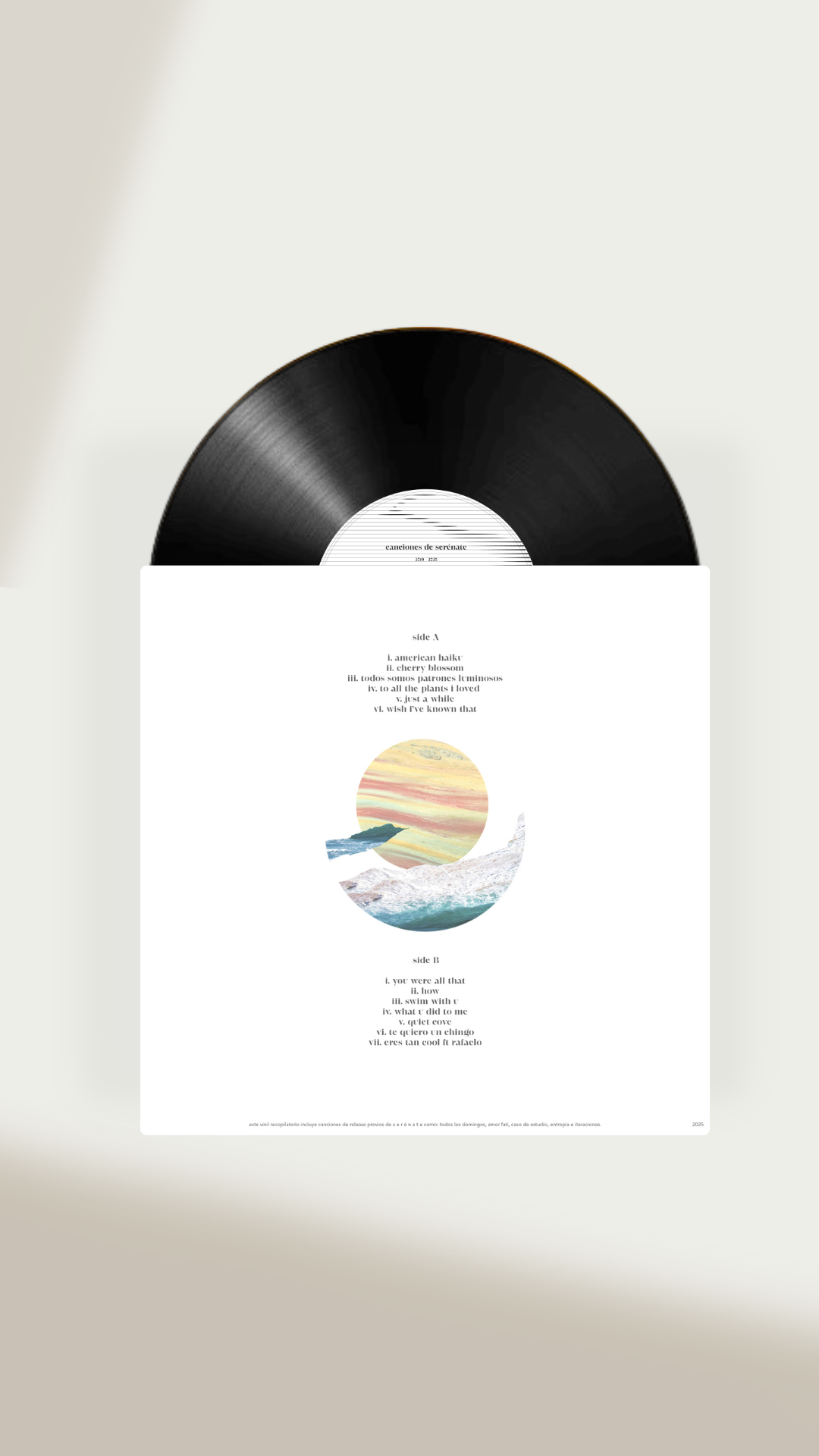 Serénate's Limited Vinyl Release