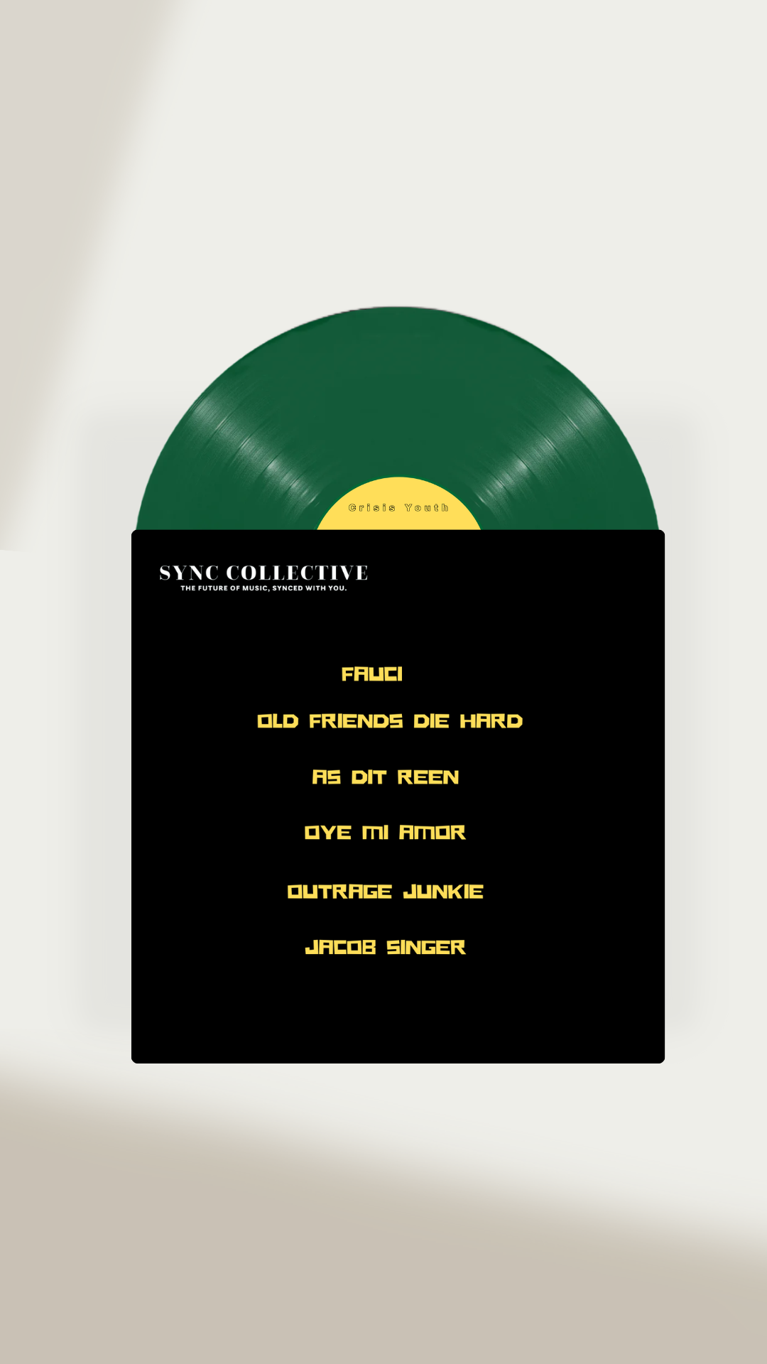 Crisis Youth's Premier Vinyl Release
